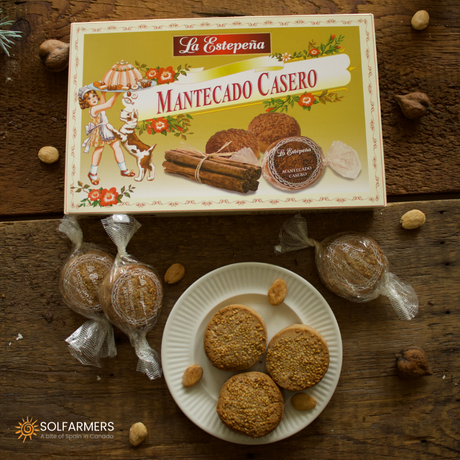 Tradition in Every Bite: Discover La Estepeña Almond Cookies.