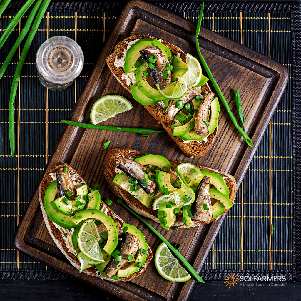 Sardine Tostadas with Avocado and Lime: A Quick and Healthy Recipe