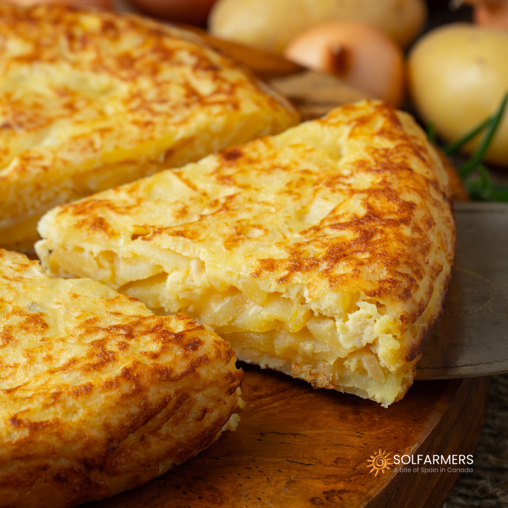 Spanish tortilla: Tortilla de patata