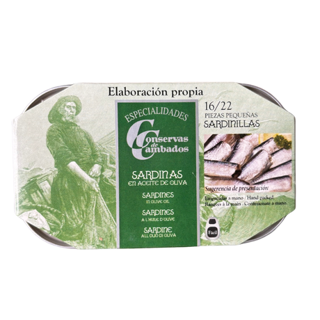 Especialidades Small Sardines in olive  Oil - Solfarmers