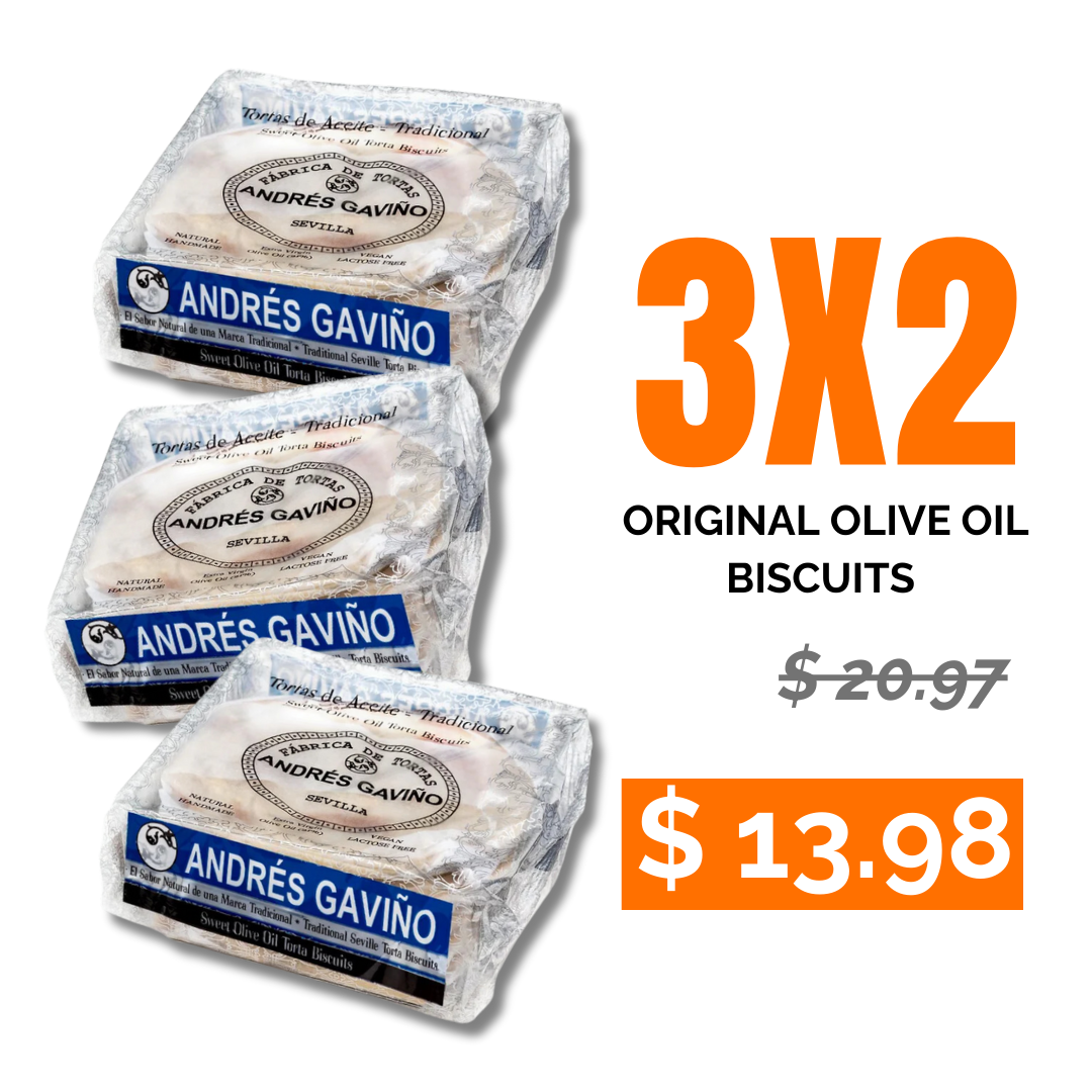 Tortas Original Olive Oil, 3x2