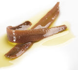 Cantabrian Anchovy in Olive Oil Blue Line - Anchoa Cantabrica Aceite Oliva. Arlequin, 120g