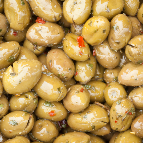 Marinated Green Olives "Receta del Cortijo" by Sarasa, 4.2 - Solfarmers