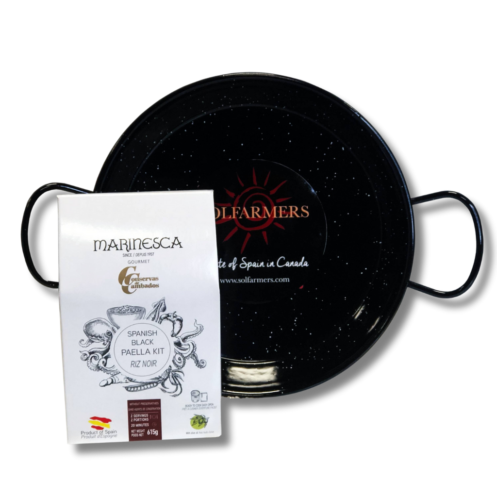 black paella kit