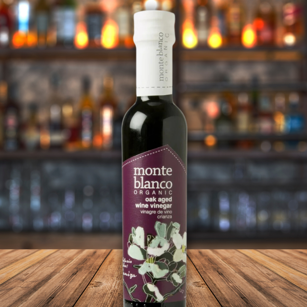 Organic Oak Aged Wine Vinegar Crianza - Monte Blanco, 250 mL