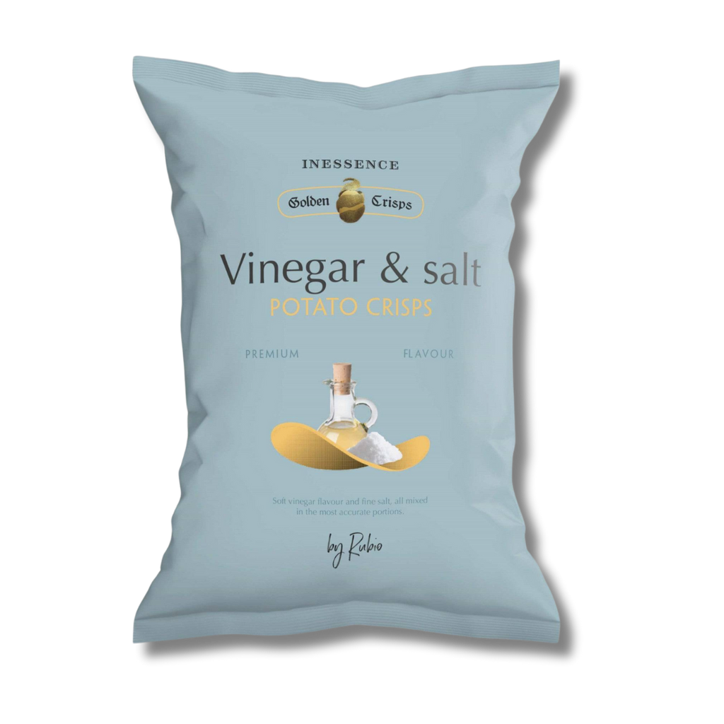 Inessence Potato Chips Salt & Vinegar 125 Gr - Solfarmers