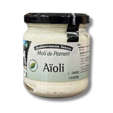 Mediterranean Aioli Black Garlic sauce 185g - Solfarmers