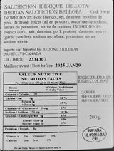 Salchichon Sarta nourri aux glands -Salchichón Bellota- Redondo Iglesias, 200gr