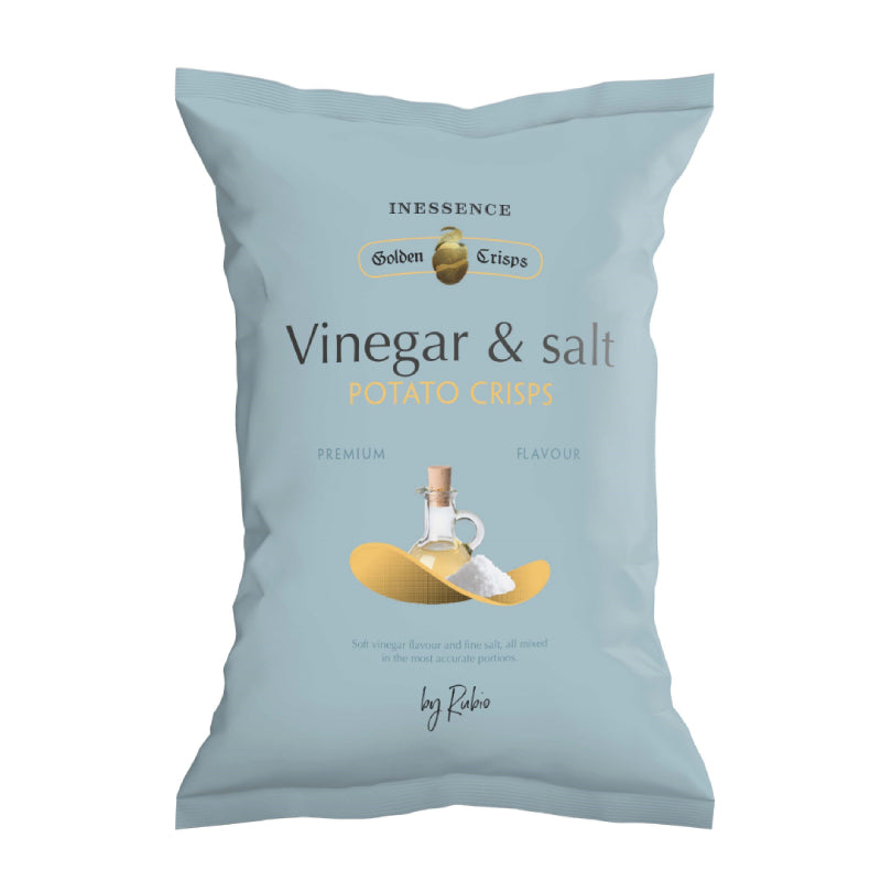 Potato Chips Vinegar and Salt - Patatas Fritas de Vinagre y Sal. Inessence, 125g