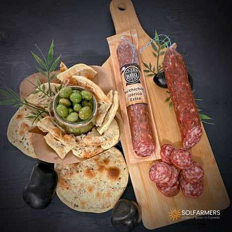 Extra Iberian Dry Sausage Velita - Salchichon Extra Iberico. La Barrica, 250g