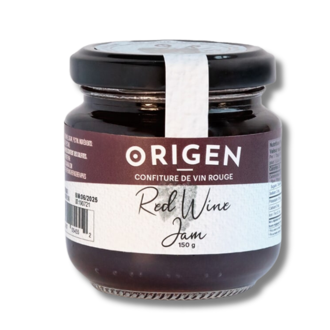 Origen red wine jam, 150g - Solfarmers