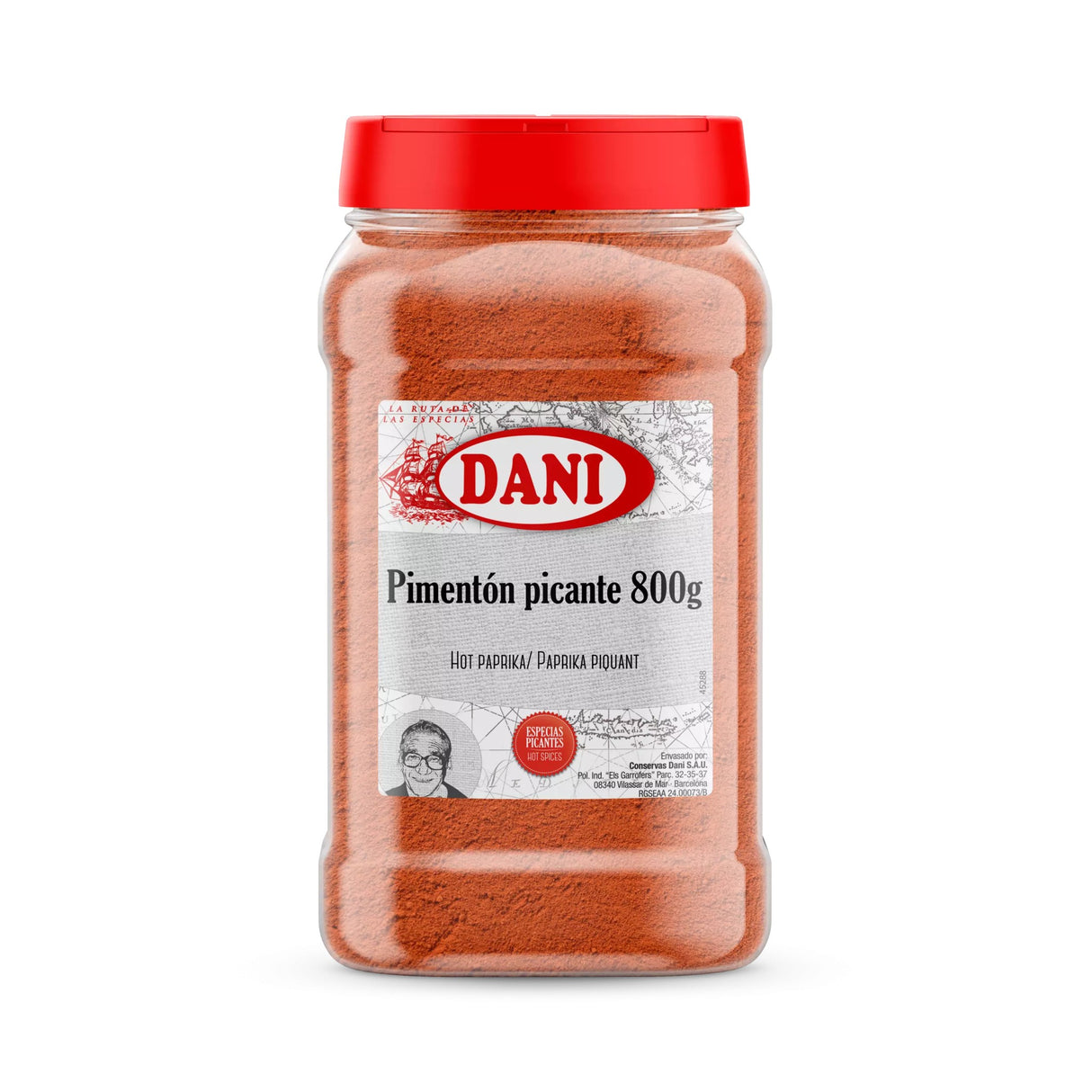 Smoked Hot Paprika - Dani, 400g