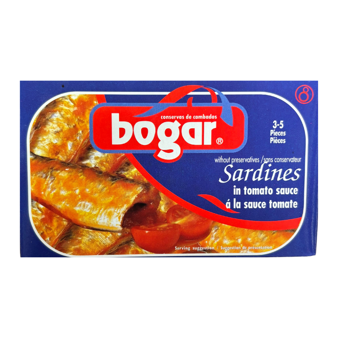 sardines in tomato sauce can Bogar