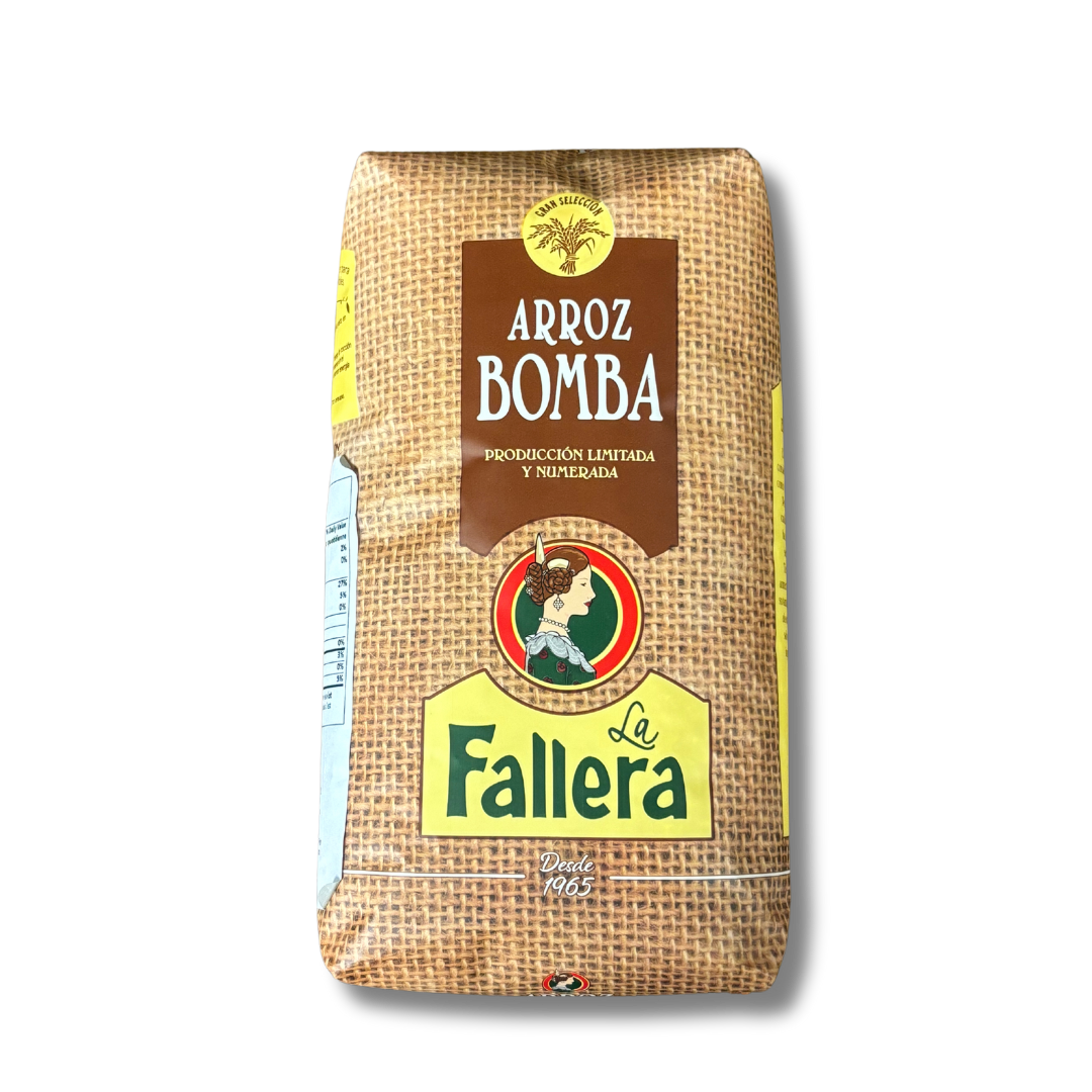 Shop Spanish Bomba Rice, the ultimate choice for cooking authentic paella Valenciana. This premium short-grain rice absorbs flavors perfectly for a traditional Spanish cuisine experience. Ideal for paellas, seafood dishes, and gourmet meals. Buy the best rice for paella today!