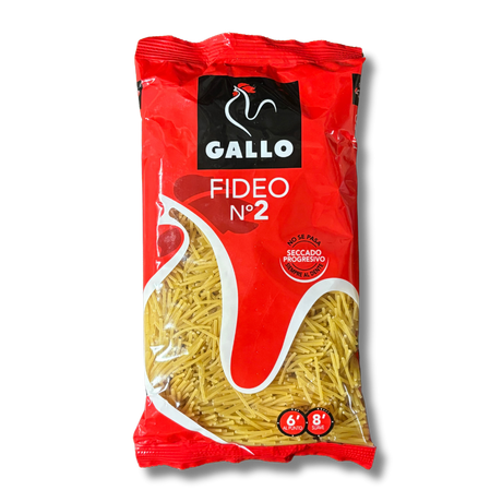 Prepare traditional Spanish fideuà with Gallo fideo, the perfect pasta for this iconic Mediterranean dish. Ideal for pairing with seafood, saffron, and rich broths. Bring the taste of Spain to your table with authentic fideo pasta for fideuà and other Spanish recipes.