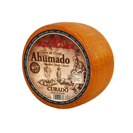 Artisan Sheep Smoked Cheese Cured 5/6 monts - Queso Ahumado Oveja Curado. Vega Mancha, 250g