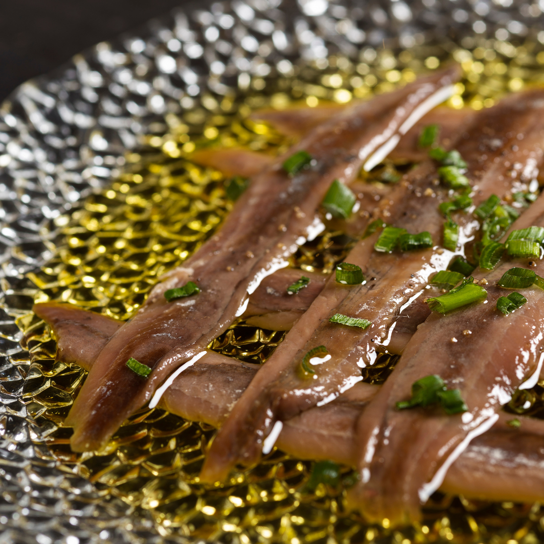 anchovy fillets in olive oil arlequin blue line