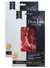 Jambon Ibérico Cebo Campo affiné à sec (2 unités) – Don Jose Artisan Cured