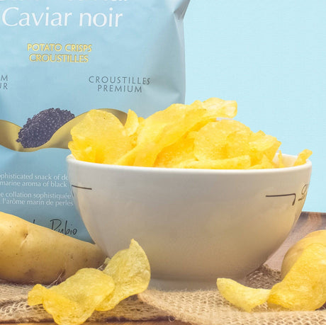 Chips de pommes de terre au caviar noir Inessence (2 unités)