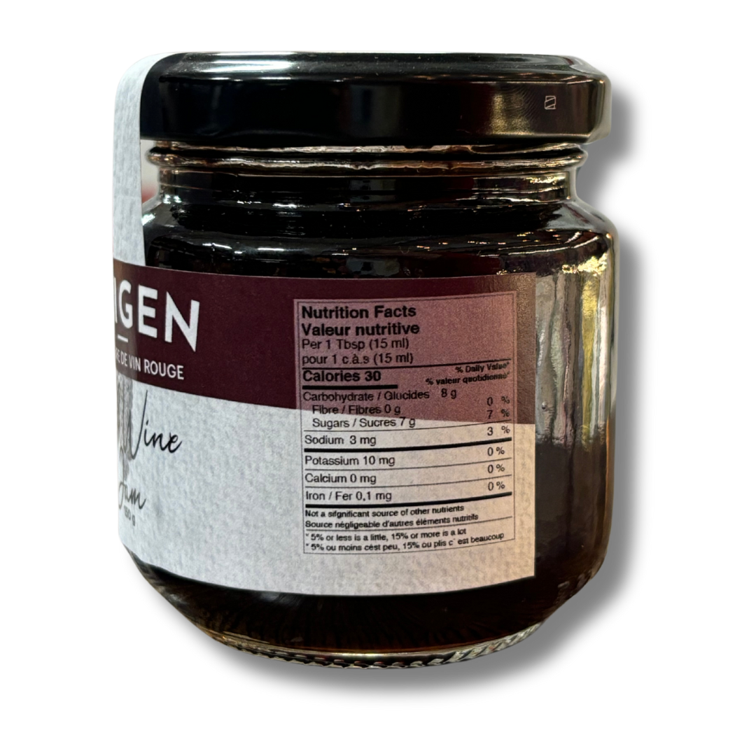 Origen red wine jam, 150g - Solfarmers