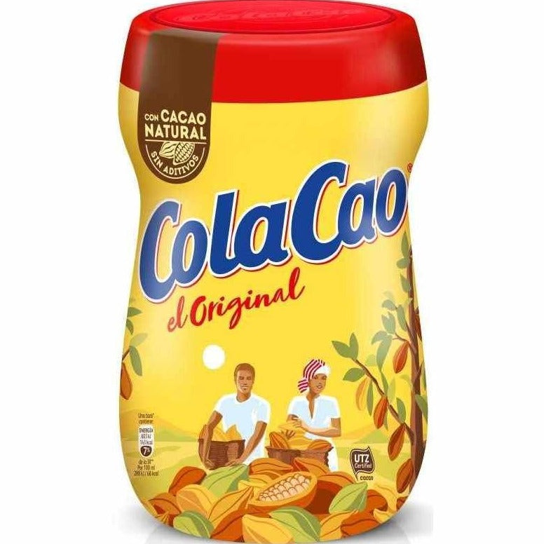 ▷ Cacao soluble original Cola Cao SIN LACTOSA 760 g. ✓