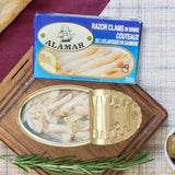 Alamar razor clams in brine - Solfarmers